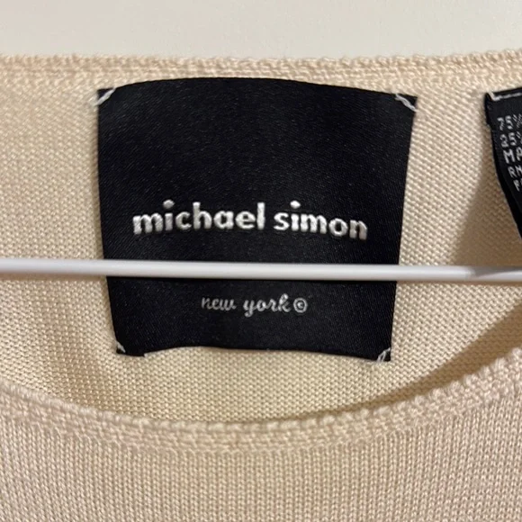 Sequin Dog Graphic Cream Top - Picture 2 of 6